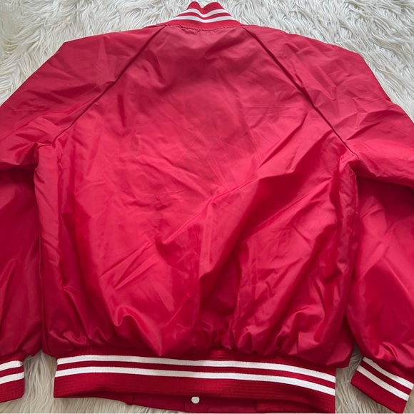 Vintage 80s Du Pont Varsity Bomber Nylon Jacket Auburn Sportswear Men’s Size L - Picture 6 of 7